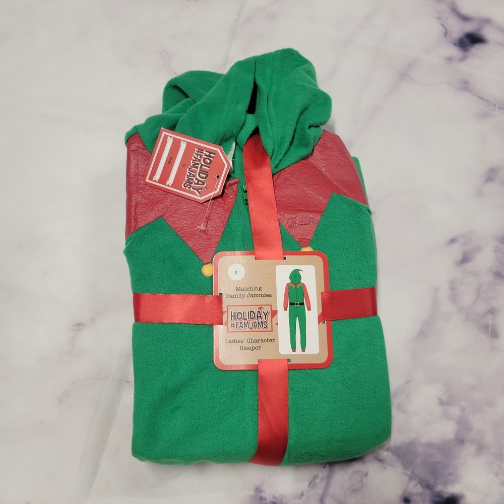 Holiday Famjams Elf Ladies Character Sleeper Onesie